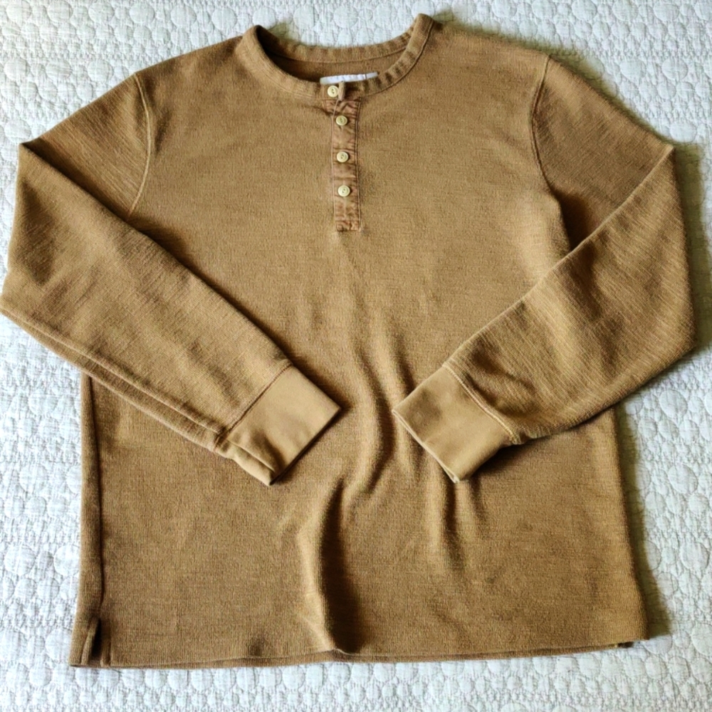 Goodfellow Taupe Henley